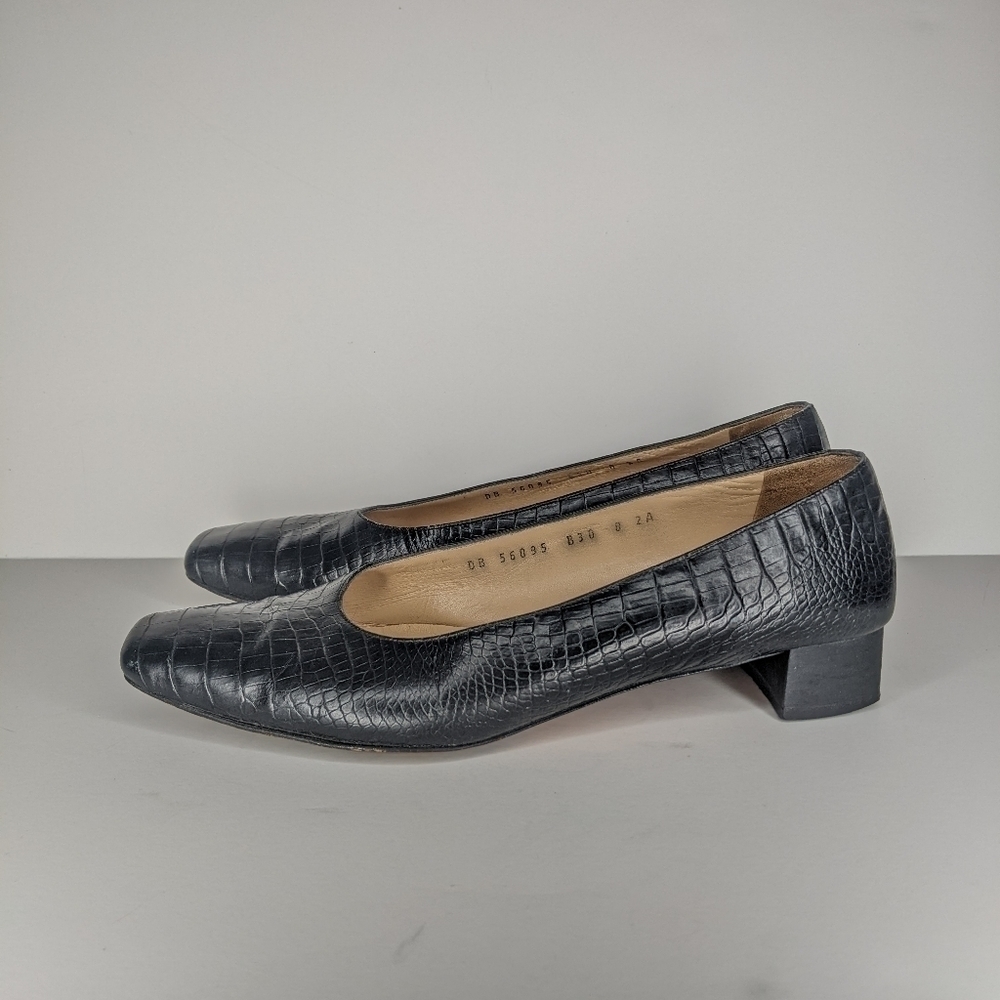 Salvatore Ferragamo Croc Heels - Picture 6 of 15